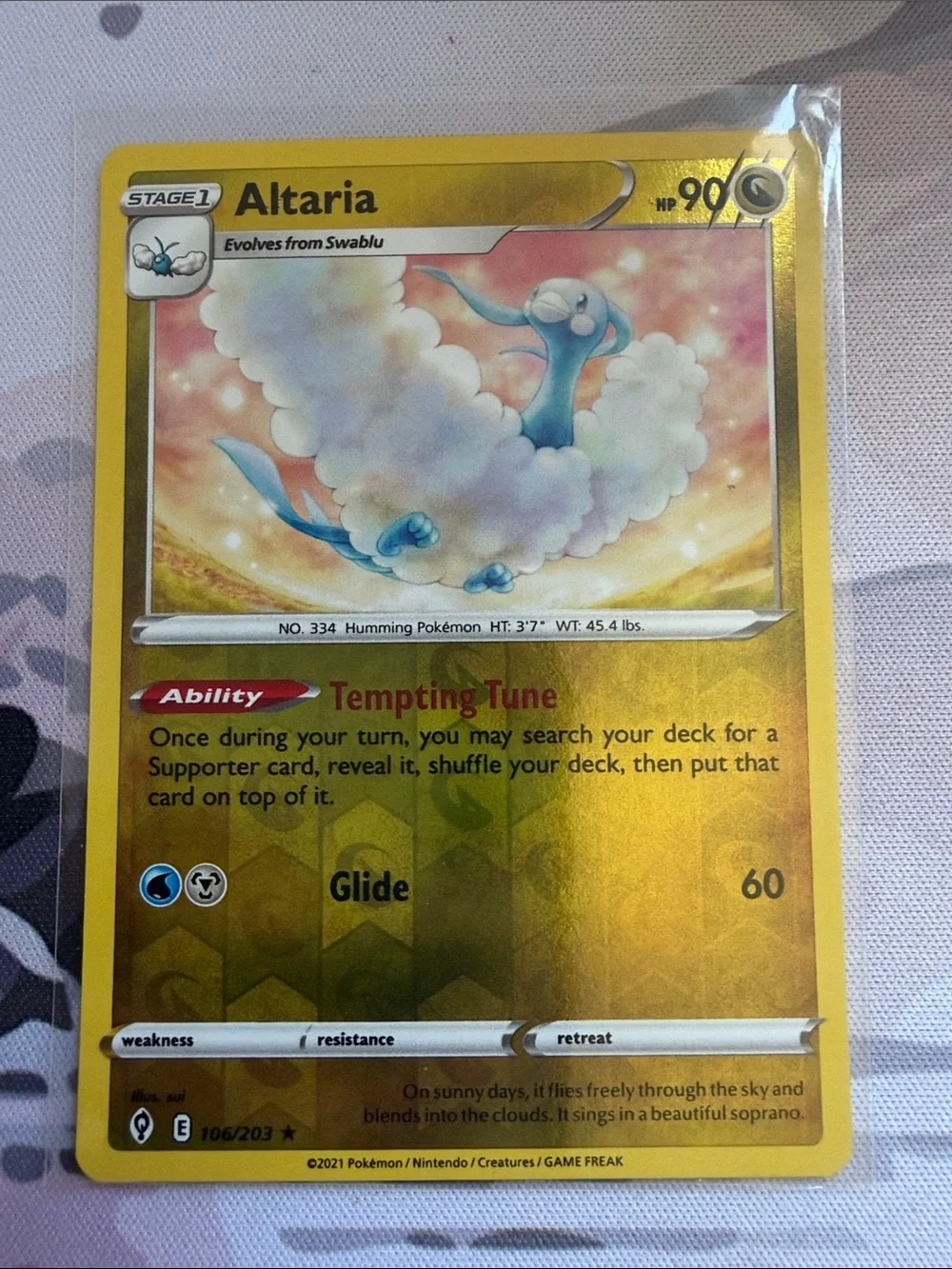 Swablu & Altaria Evolution Pokémon Card Lot | 4 Cards Reverse Holo ✨5/$25✨